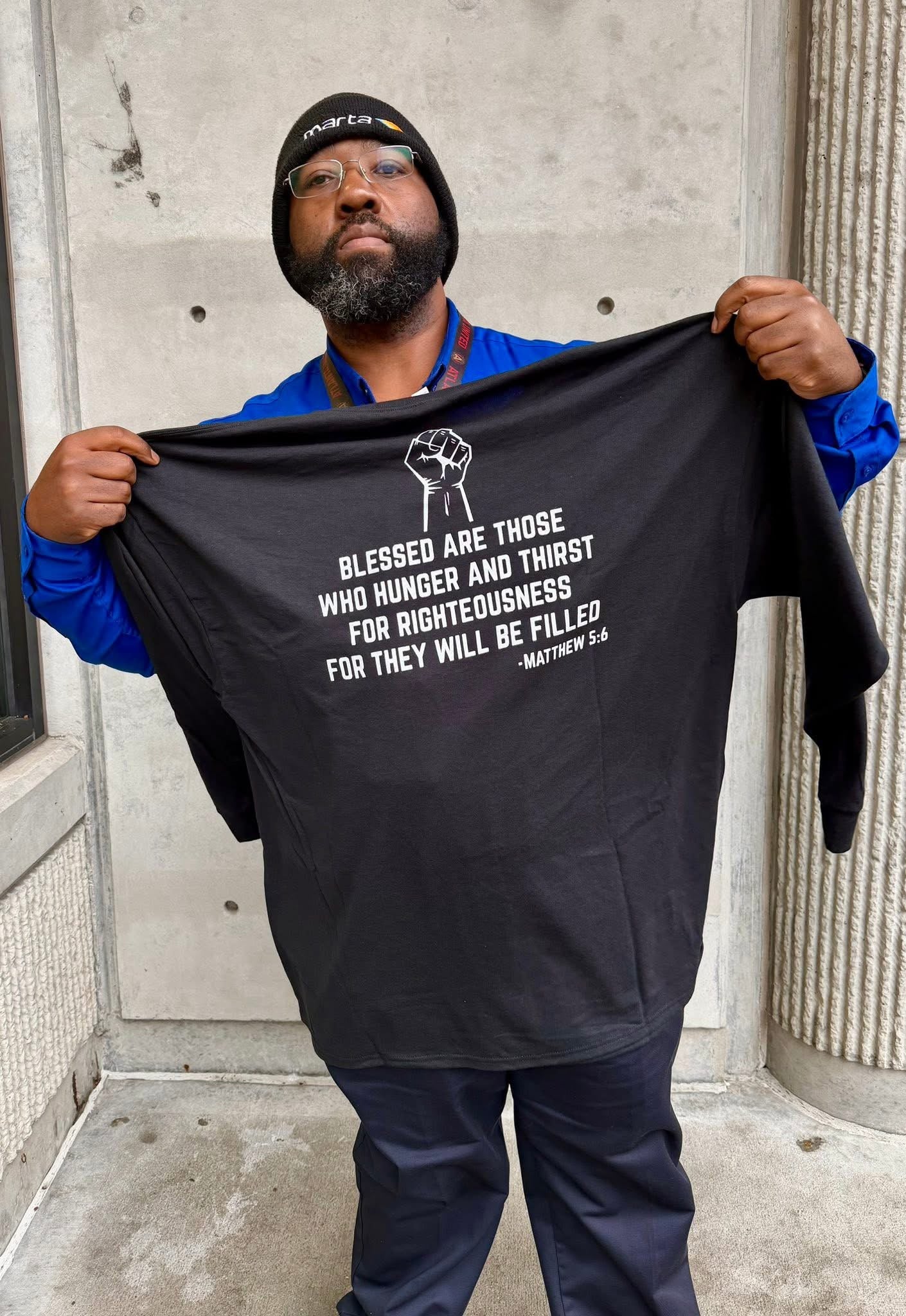 RIGHTEOUSNESS OVER RACHETNESS LONG SLEEVE (ADULTS)