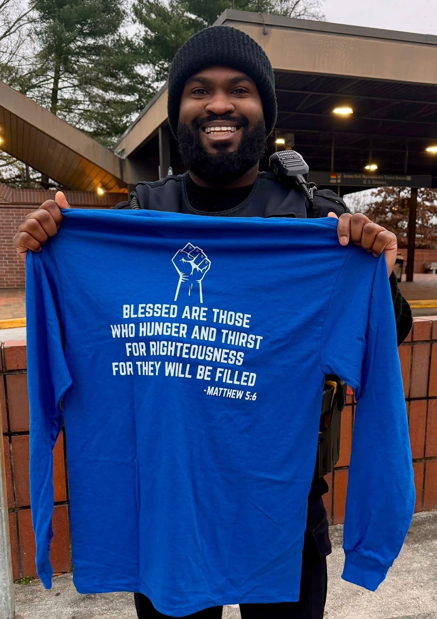 RIGHTEOUSNESS OVER RACHETNESS LONG SLEEVE (ADULTS)