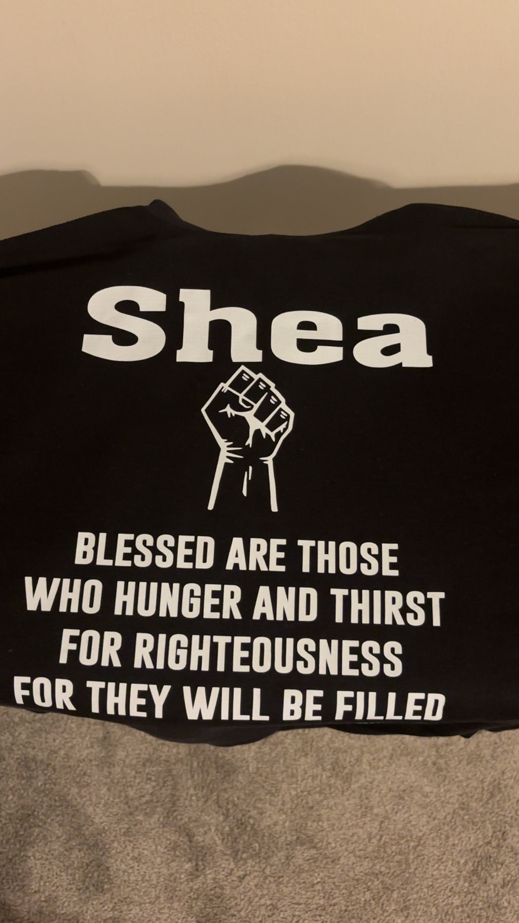 RIGHTEOUSNESS OVER RACHETNESS (CUSTOM )HOODIE