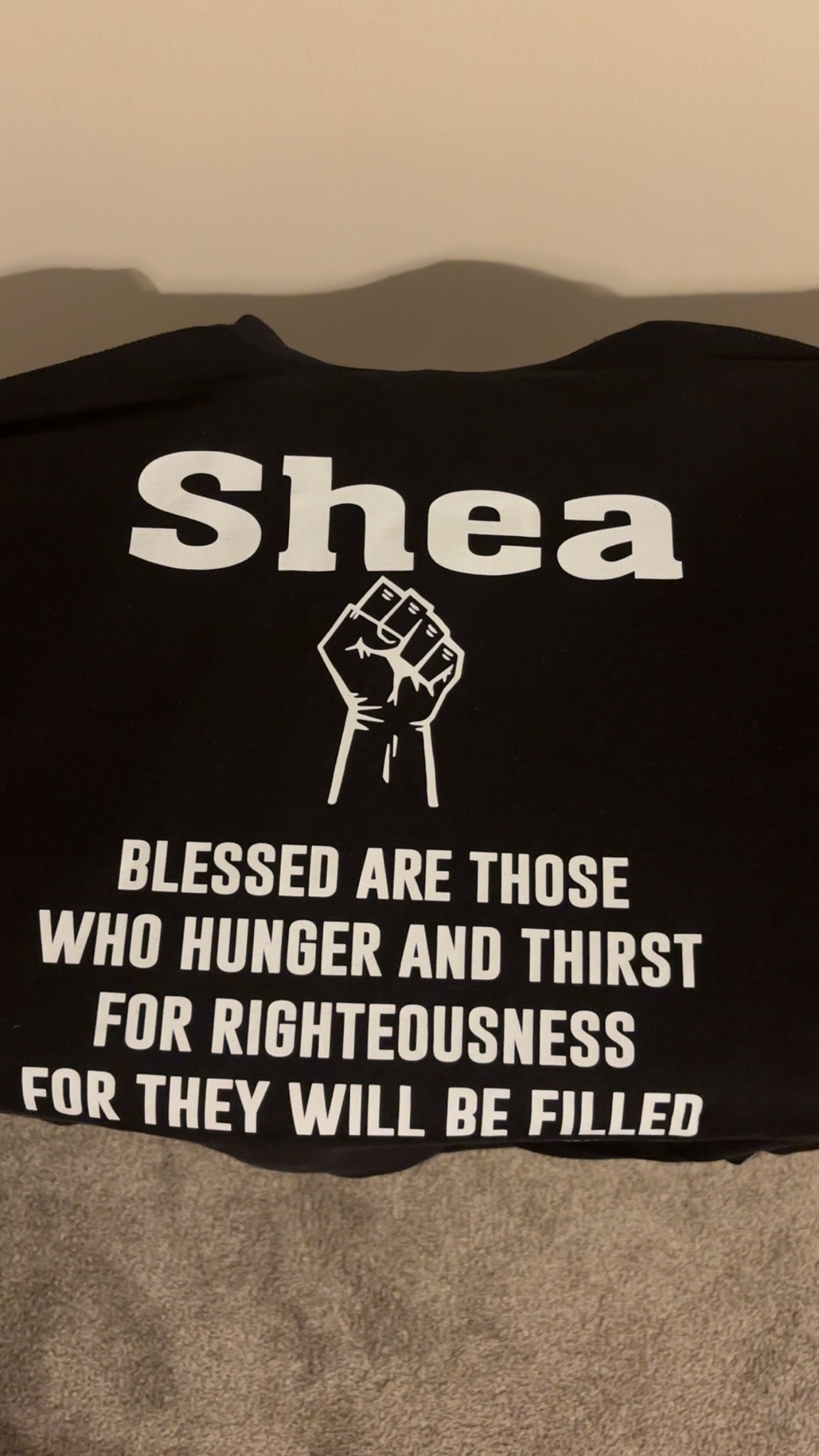 RIGHTEOUSNESS OVER RACHETNESS (CUSTOM )HOODIE