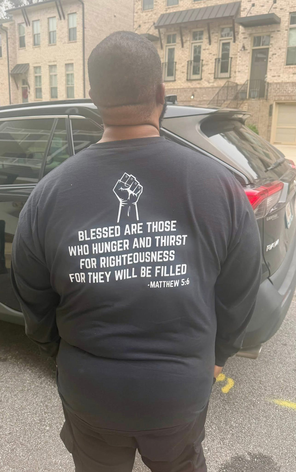 RIGHTEOUSNESS OVER RACHETNESS LONG SLEEVE (ADULTS)
