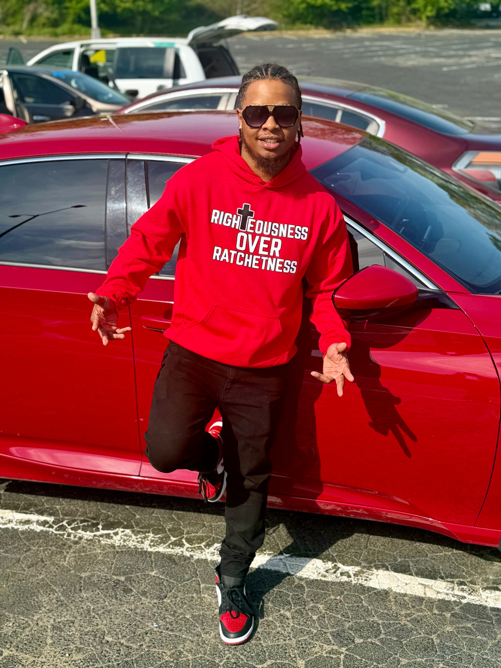 RIGHTEOUSNESS OVER RATCHETNESS HOODIES(ADULTS)